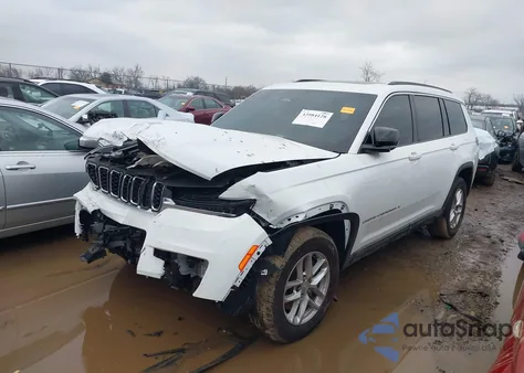 2025 Jeep Grand Cherokee L Laredo X 4X4 from USA, damaged, VIN 1C4RJKAG7S8660925